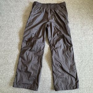 REI Co-op Rain Pants Black Peak 2.5L Waterproof Zip Outdoor Hiking Mens L-short